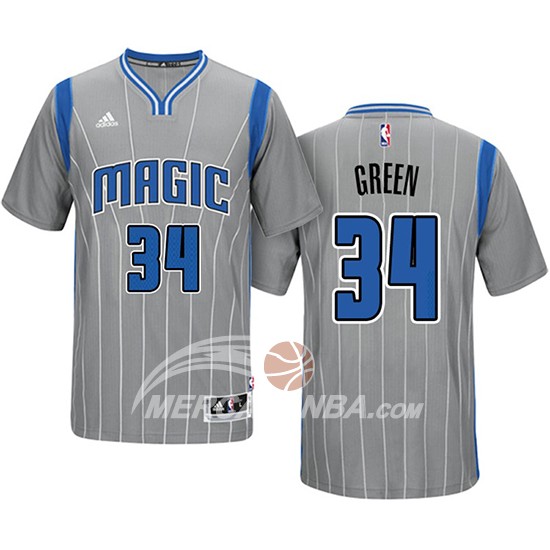 Maglia NBA Manica Corta Magic Jeff Green Gray